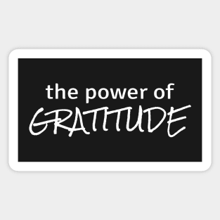 Power of Gratitude Sticker